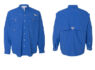 212463 Columbia PFG Bahama Long Sleeve Fishing Shirts Vivid Blue