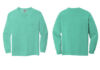 4410 Comfort Colors Heavyweight Long Sleeve Pocket Tee Chalky Mint