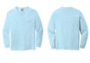 4410 Comfort Colors Heavyweight Long Sleeve Pocket Tee Chambray