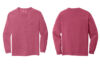 4410 Comfort Colors Heavyweight Long Sleeve Pocket Tee Crunchberry