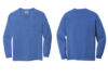 4410 Comfort Colors Heavyweight Long Sleeve Pocket Tee Floblue
