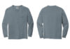 4410 Comfort Colors Heavyweight Long Sleeve Pocket Tee Granite