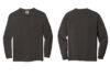 4410 Comfort Colors Heavyweight Long Sleeve Pocket Tee Pepper