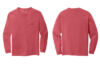 4410 Comfort Colors Heavyweight Long Sleeve Pocket Tee Water Melon