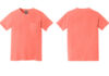 6030 Comfort Colors Heavyweight Short Sleeve Pocket Tee Neon Red Orange