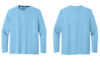 CT106972 Carhartt Performance Long Sleeve Tshirts Fresh Water Blue