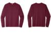 ST420LS Sport Tek Performance Long Sleeve Tshirts Cardinal