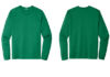 ST420LS Sport Tek Performance Long Sleeve Tshirts Kelly Green