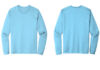 ST420LS Sport Tek Performance Long Sleeve Tshirts Light Blue