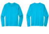ST420LS Sport Tek Performance Long Sleeve Tshirts Sapphire