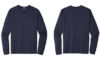 ST420LS Sport Tek Performance Long Sleeve Tshirts True Navy