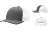 Richardson R112FP Five Panel Trucker Charcoal White
