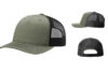 Richardson R112FP Five Panel Trucker Loden Black