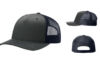 Richardson R112FP Five Panel Trucker Ombre Blue Navy