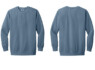 1566 Comfort Colors Ring Spun Crewneck Sweatshirt Blue Jean