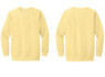 1566 Comfort Colors Ring Spun Crewneck Sweatshirt Butter