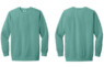 1566 Comfort Colors Ring Spun Crewneck Sweatshirt Seafoam