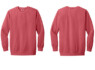 1566 Comfort Colors Ring Spun Crewneck Sweatshirt Watermelon