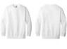 1566 Comfort Colors Ring Spun Crewneck Sweatshirt White