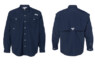 212463 Columbia PFG Bahama Long Sleeve Fishing Shirts Navy