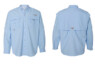 212463 Columbia PFG Bahama Long Sleeve Fishing Shirts Sail