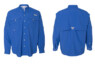 212463 Columbia PFG Bahama Long Sleeve Fishing Shirts Vivid Blue