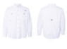 212463 Columbia PFG Bahama Long Sleeve Fishing Shirts White
