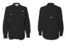 212474 PFG Bahama Women's Long Sleeve Fishing Shirts Black