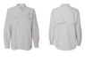 212474 PFG Bahama Women's Long Sleeve Fishing Shirts Cool Grey