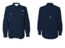 212474 PFG Bahama Women's Long Sleeve Fishing Shirts Navy
