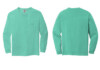 4410 Comfort Colors Heavyweight Long Sleeve Pocket Tee Chalky Mint