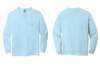 4410 Comfort Colors Heavyweight Long Sleeve Pocket Tee Chambray