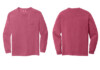 4410 Comfort Colors Heavyweight Long Sleeve Pocket Tee Crunchberry