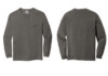 4410 Comfort Colors Heavyweight Long Sleeve Pocket Tee Grey