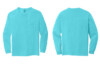 4410 Comfort Colors Heavyweight Long Sleeve Pocket Tee Lagoon