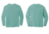 4410 Comfort Colors Heavyweight Long Sleeve Pocket Tee Seafoam