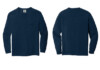 4410 Comfort Colors Heavyweight Long Sleeve Pocket Tee True Navy