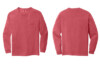 4410 Comfort Colors Heavyweight Long Sleeve Pocket Tee Water Melon