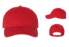 47' Brand 4700 Cleanup Cap Unstructured Dad Hat Red