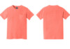 6030 Comfort Colors Heavyweight Short Sleeve Pocket Tee Neon Red Orange