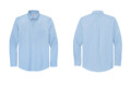 Brooks Brothers BB18000 Wrinkle Free Stretch Pinpoint Shirt Newport Blue