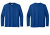 CT106972 Carhartt Performance Long Sleeve Tshirts Royal Glass Blue
