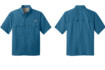 Custom Eddie EB602 Eddie Bauer Short Sleeve Performance Fishing Shirts Gulfteal
