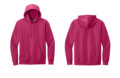 DT6100 District Fleece Hoodie Dark - Fuchsia