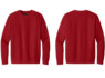 DT6104 District Fleece Custom Crewneck Classic Red