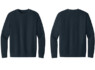 DT6104 District Fleece Custom Crewneck New Navy