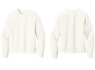 DT6105 District Fleece Women's Crewneck Sweatshirts Gardenia