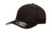 Flexfit Mesh Fitted Trucker Black Cap