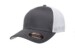 Flexfit Mesh Fitted Trucker Charcoal White Hat