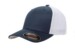 Flexfit Mesh Fitted Trucker Navy White Cap